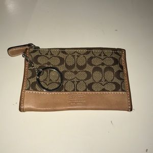 Small coach wallet/ change purse